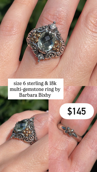 RESERVED PRIVATE LISTING -- sterling silver jewelry x 2 A4