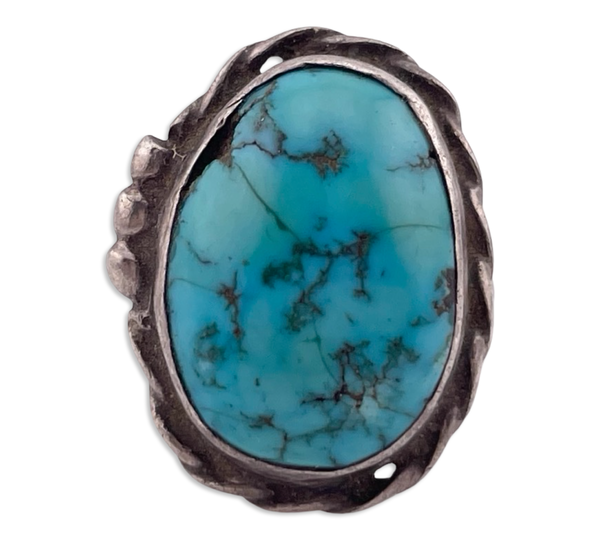 size 5.75 sterling silver turquoise ring