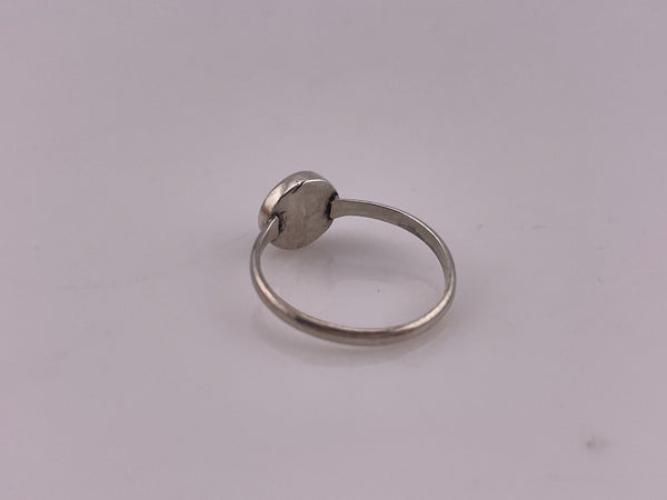 size 7 sterling silver turquoise ring