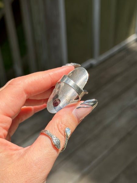 RESERVED PRIVATE LISTING -- sterling silver rings x 2 A7