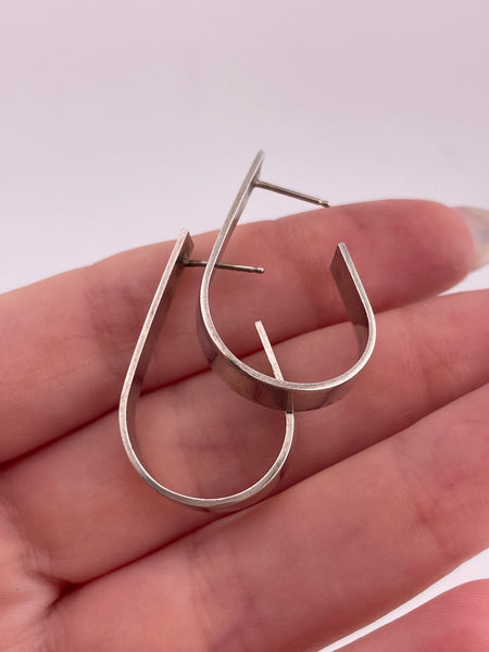 sterling silver j-hook post earrings ***Non-Sterling Posts***