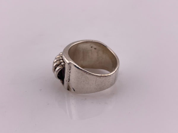 size 5.75 sterling silver Navajo Tommie Charlie stoneless ring