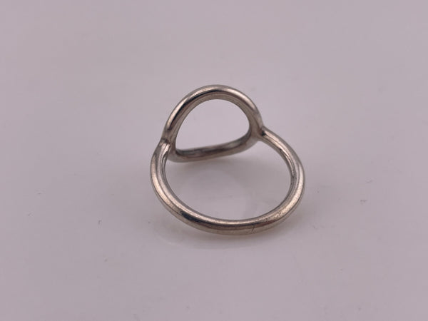 size 9 sterling silver Silpada stoneless circle ring