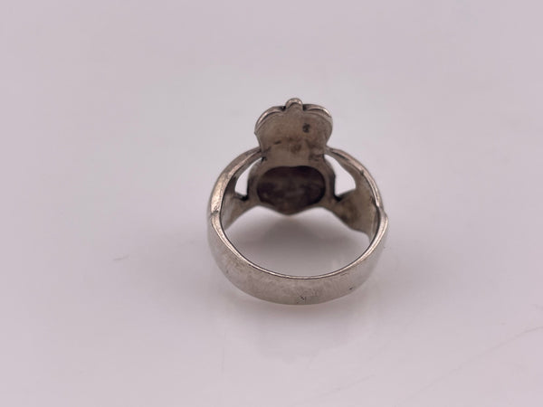 size 7 sterling silver claddagh ring