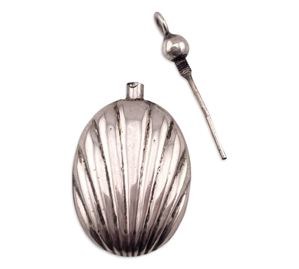 sterling silver perfume vial bottle pendant