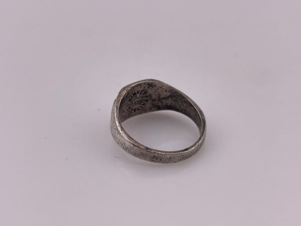 size 6.25 sterling silver signet ring ***AS IS***