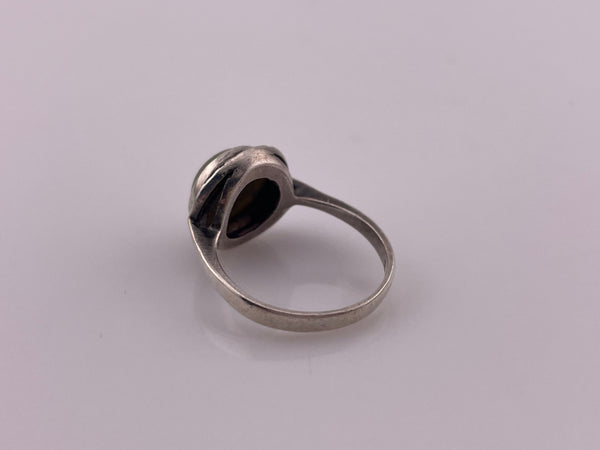 size 7 sterling silver connemara marble ring