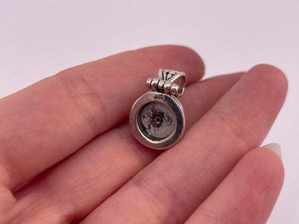 sterling silver pearl pendant