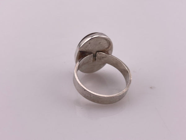 size 7 sterling silver jasper ring