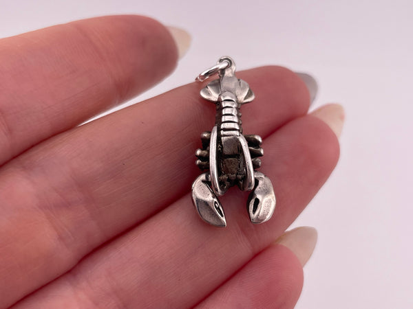 sterling silver lobster pendant ***Claws Wiggle***