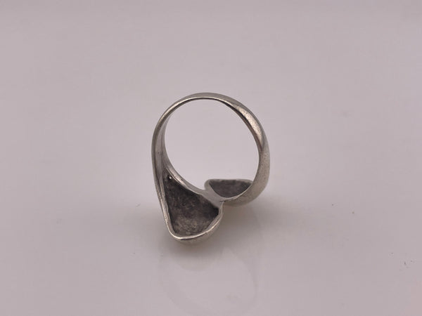 size 6.5 sterling silver stoneless ring
