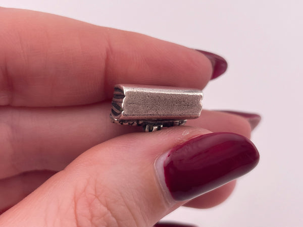 sterling silver Kabana 3D purse compartment pendant