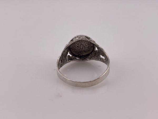 size 12.75 sterling silver Sagittarius the Archer zodiac ring