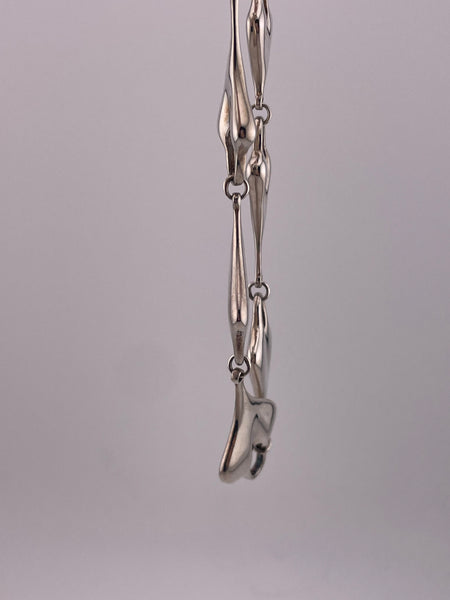 sterling silver RLM Studios heavy chunky stoneless necklace