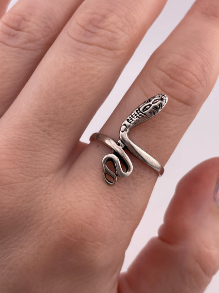 size 9.25 sterling silver snake ring