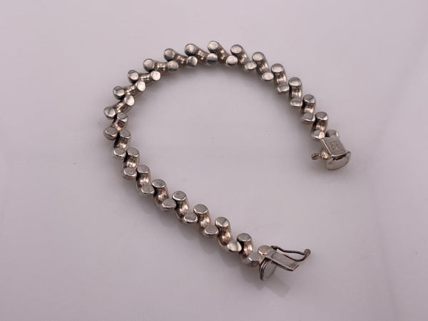 sterling silver 7 1/2" Milor San Marco link bracelet
