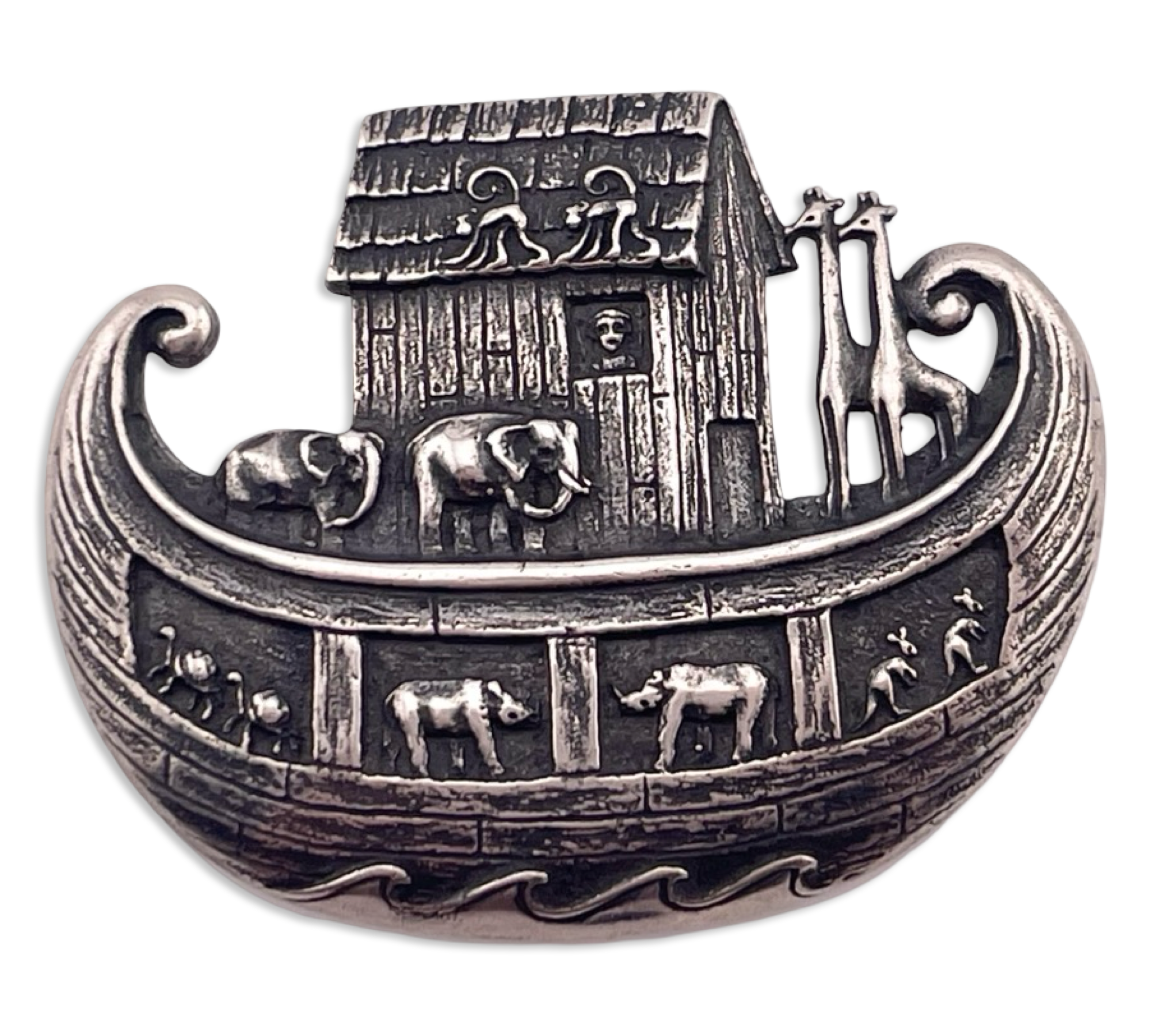 sterling silver James Avery Noah's Ark pendant brooch