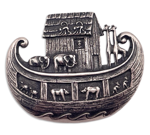 sterling silver James Avery Noah's Ark pendant brooch