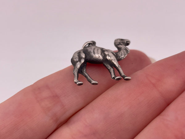 sterling silver camel pendant