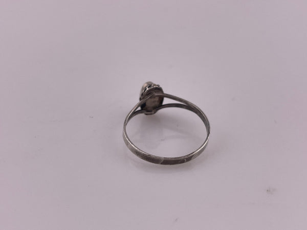 size 6 sterling silver turquoise ring