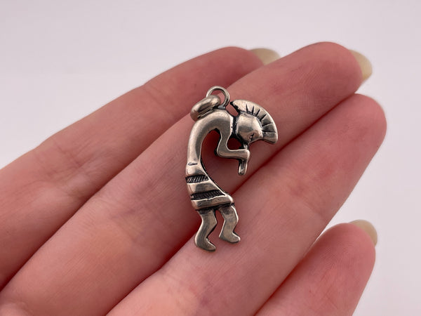 sterling silver Kokopelli pendant