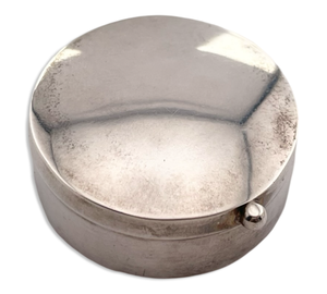 sterling silver pill box container