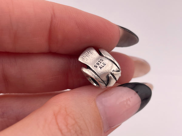 sterling silver Pandora bird bracelet charm bead pendant