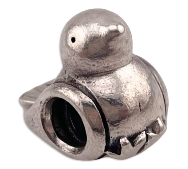 sterling silver Pandora bird bracelet charm bead pendant