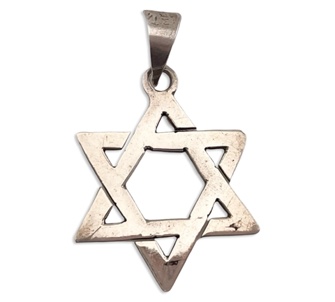 sterling silver Star of David pendant