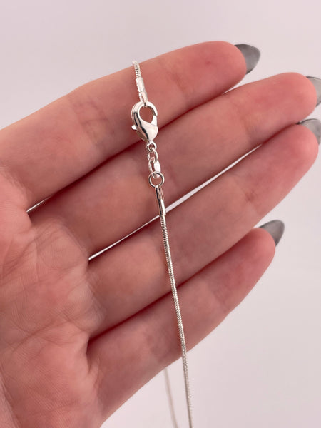 sterling silver 16-1/4" dolphin necklace