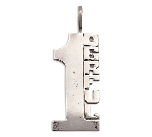 sterling silver 1-derful (Wonderful) pendant