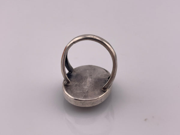 size 5 sterling silver Mexican sodalite ring