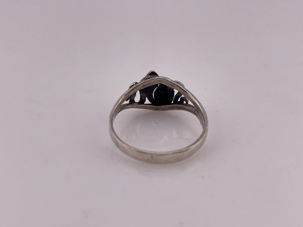 size 8.5 sterling silver snake ring