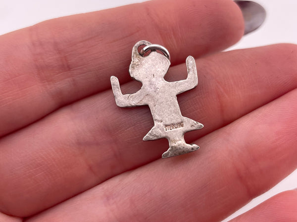 sterling silver Kachina Yei pendant