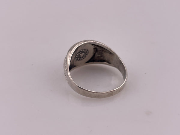 size 8.25 sterling silver Bell Trading Post turquoise ring