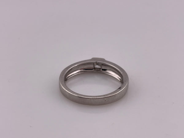 size 12 sterling silver gold wash rhinestone ring