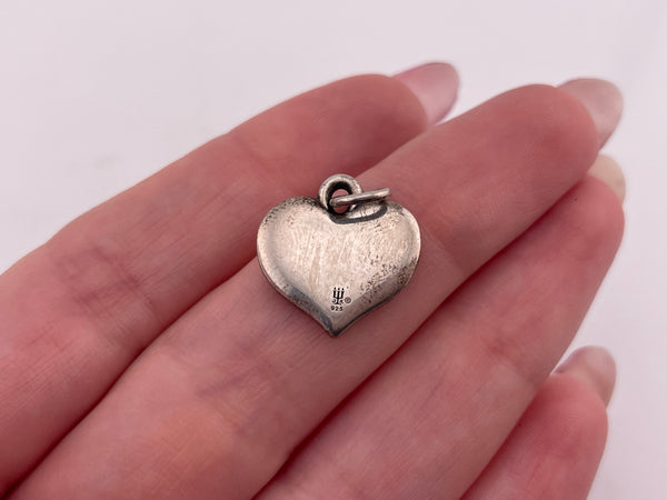 sterling silver James Avery music note heart pendant