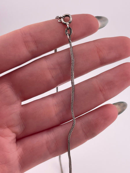 sterling silver & gold wash 16" pearl moonstone necklace