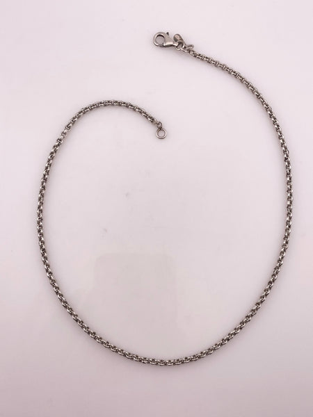sterling silver 16 1/4" Silpada rolo chain link necklace