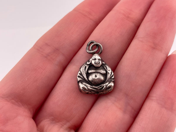 sterling silver Buddha pendant