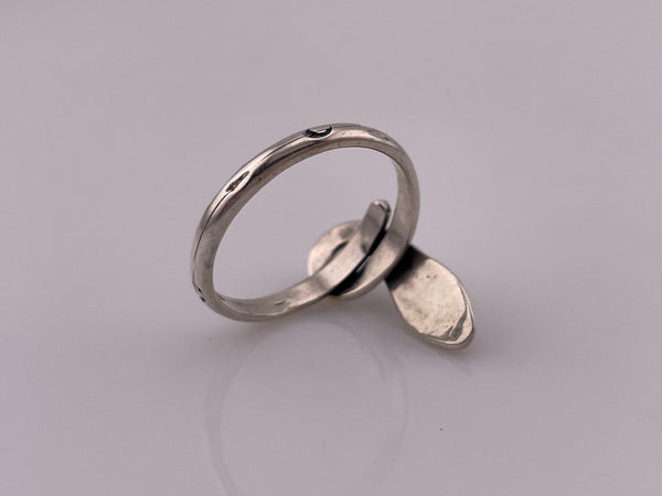 size 10.5 sterling silver Mexican snake ring