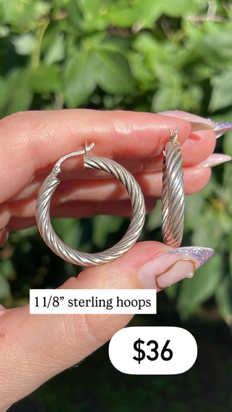 RESERVED PRIVATE LISTING -- sterling silver jewelry x 2 A6