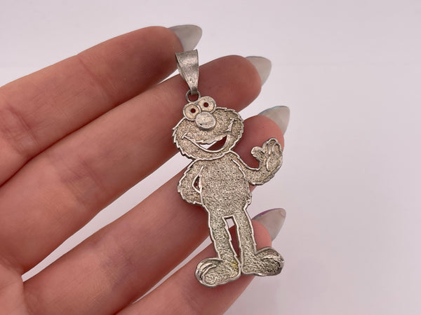 sterling silver cartoon character pendant