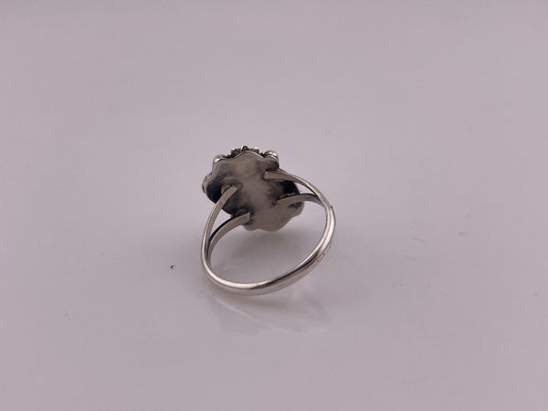 size 6 sterling silver sugilite ring