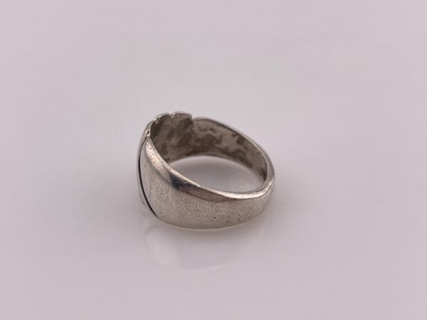 size 6.5 sterling silver stoneless ring