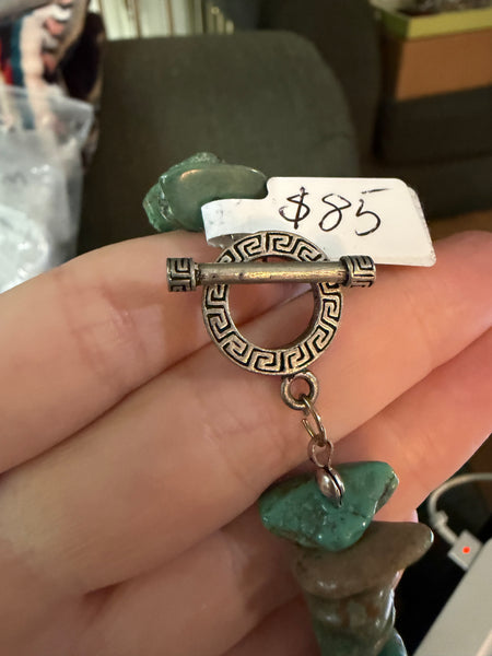 RESERVED PRIVATE LISTING -- turquoise necklace C14