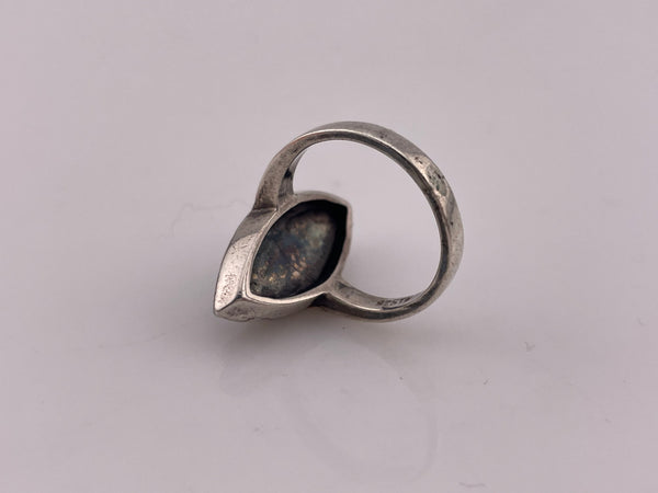 size 5 sterling silver marcasite ring