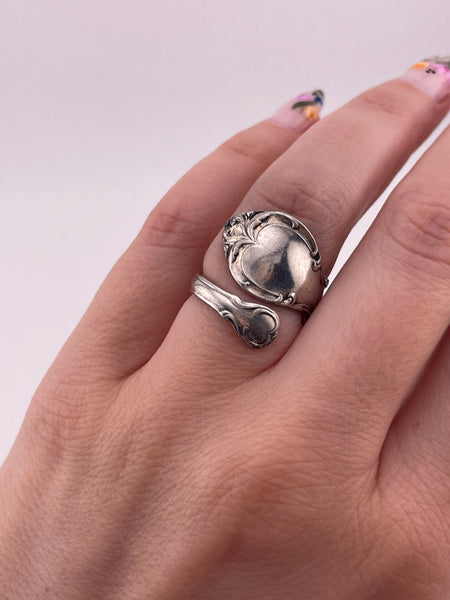size 6.25 sterling silver spoon ring