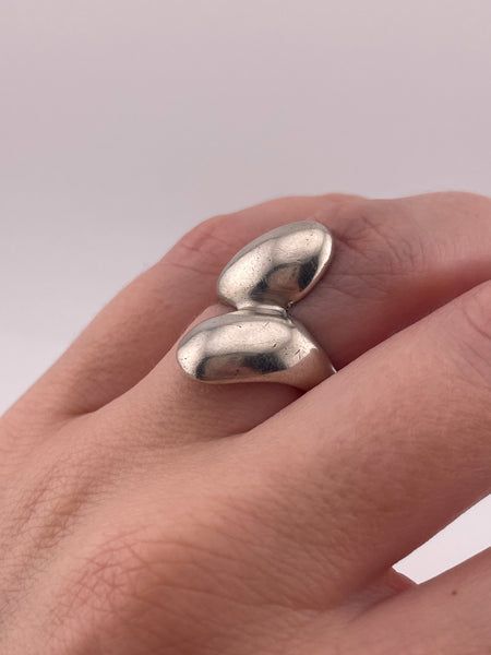 size 6.5 sterling silver stoneless ring