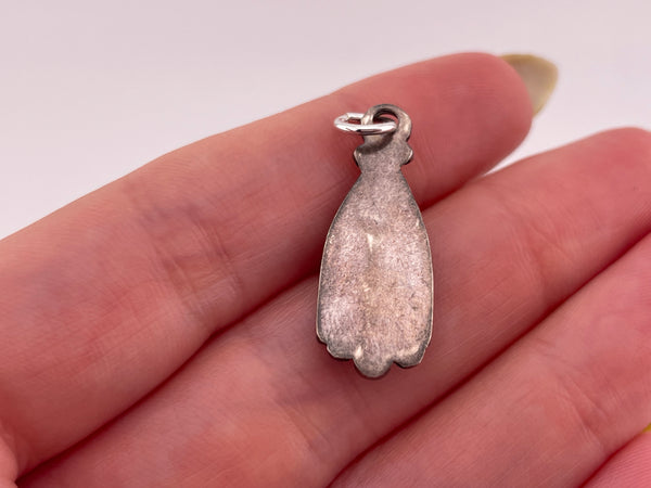 sterling silver turquoise pendant